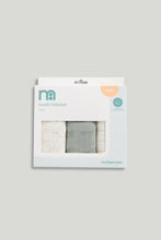 Load image into Gallery viewer, Mothercare 3 Pack Muslin Blankets - Green