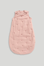 Load image into Gallery viewer, Mothercare 2.5 Tog Muslin Daisy Sleeping Bag - 0-6 months