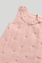 Load image into Gallery viewer, Mothercare 2.5 Tog Muslin Daisy Sleeping Bag - 0-6 months