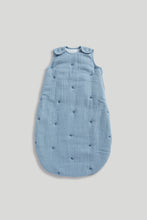 Load image into Gallery viewer, Mothercare 2.5 Tog Muslin Leaf Sleeping Bag - 0-6 months