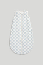 Load image into Gallery viewer, Mothercare 2.5 Tog Jersey CheckBoard Sleeping Bag 0-6 months
