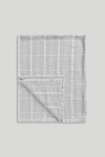 Load image into Gallery viewer, Mothercare Grey Cellular Blanket For Cot Bed
