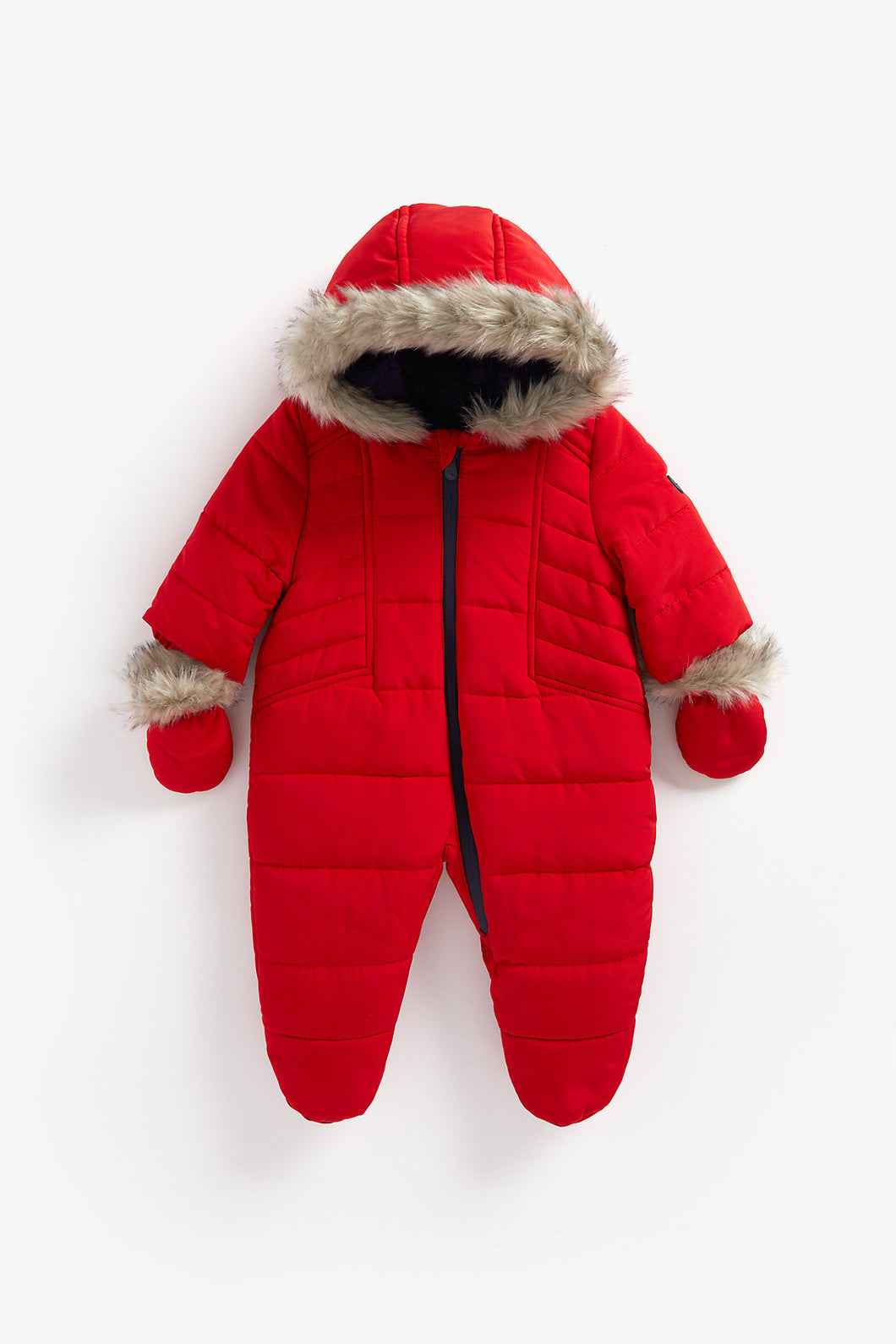Mothercare Red Snowsuit