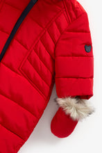 
                        
                          Load image into Gallery viewer, Mothercare Red Snowsuit
                        
                      