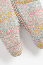 
                        
                          Load image into Gallery viewer, Mothercare Ombre Floral Snowsuit
                        
                      
