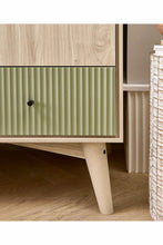 Load image into Gallery viewer, Mamas & Papas Coxley Nusery Dresser Changer Olive Green 3