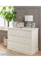 Load image into Gallery viewer, Mamas & Papas Oxford Wooden 3 Drawer Dresser & Baby Changing Unit Pure White 2