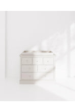 Load image into Gallery viewer, Mamas & Papas Oxford Wooden 3 Drawer Dresser & Baby Changing Unit Pure White 3