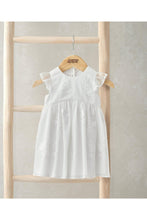 將圖片載入圖庫檢視器 Mamas & Papas Short Sleeve Embroidered Lace Dress - Floral Print