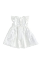 將圖片載入圖庫檢視器 Mamas & Papas Short Sleeve Embroidered Lace Dress - Floral Print