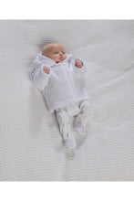 將圖片載入圖庫檢視器 Mamas & Papas Velour Hooded Jacket - White