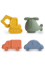 
                        
                          Load image into Gallery viewer, Mushie Vehicles Mold Free Bath Play Set - 4 Pack
                        
                      