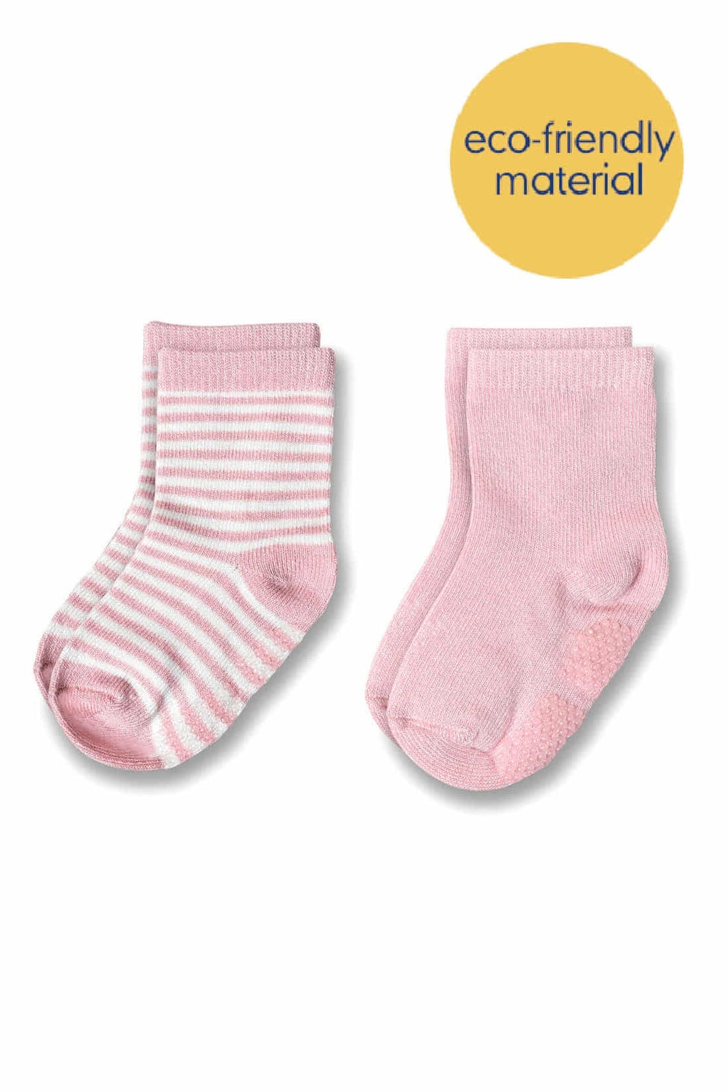 Not Too Big Pink Bamboo Socks - 2 Pack