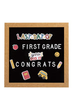 將圖片載入圖庫檢視器 Pearhead First Day Of School Letterboard Set With Stickers 3