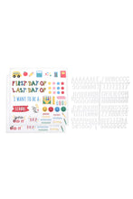 將圖片載入圖庫檢視器 Pearhead First Day Of School Letterboard Set With Stickers 4