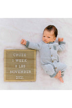 將圖片載入圖庫檢視器 Pearhead Wooden Letterboard Set 5