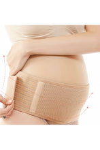 將圖片載入圖庫檢視器 Pret a Pregger Bellywise  Pregnancy Air Mesh Support Belt - Nude