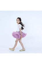 
                        
                          Load image into Gallery viewer, Q. cutians Tutu Short Skirt Children Girls Half Skirt - Purple Pink 4
                        
                      