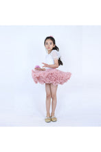 
                        
                          Load image into Gallery viewer, Q. cutians Tutu Short Skirt Children Girls Half Skirt - Tea Rose 2
                        
                      