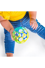 將圖片載入圖庫檢視器 Bright Starts Oball Classic™ Easy-Grasp Toy Blue/Green