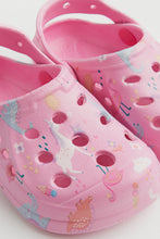 
                        
                          Load image into Gallery viewer, Mothercare Pink Party Horse Clog Shoes
                        
                      