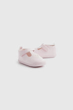 
                        
                          Load image into Gallery viewer, Mothercare Pink T-Bar Pram Shoes
                        
                      