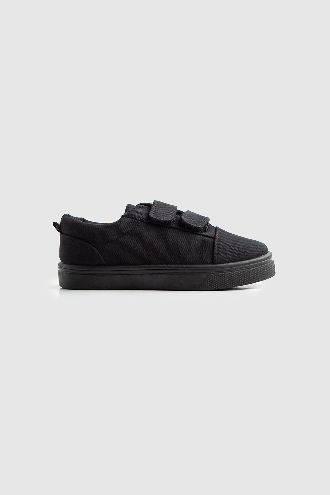 Mothercare Black Canvas Trainers