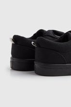 
                        
                          Load image into Gallery viewer, Mothercare Black Canvas Trainers
                        
                      
