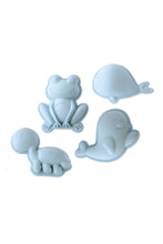 
                        
                          Load image into Gallery viewer, Scrunch Sand Moulds frog set 4
                        
                      
