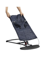 將圖片載入圖庫檢視器 BabyBjorn Extra Fabric Seat For Bouncer Bliss Navy Mesh 2