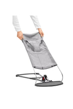 將圖片載入圖庫檢視器 BabyBjorn Extra Fabric Seat For Bouncer Bliss Grey Mesh 3