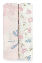 
                        
                          Load image into Gallery viewer, Aden + Anais Essential Silky Soft Swaddle Vintage Floral - 2-Pack 1
                        
                      