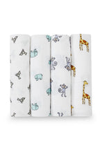 
                        
                          Load image into Gallery viewer, Aden Anais Classic Swaddles 4 Pack Jungle Jam 3
                        
                      