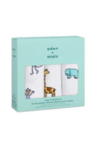 
                        
                          Load image into Gallery viewer, Aden Anais Cotton Muslin Washcloth Set 3 Pack Jungle Jam 1
                        
                      