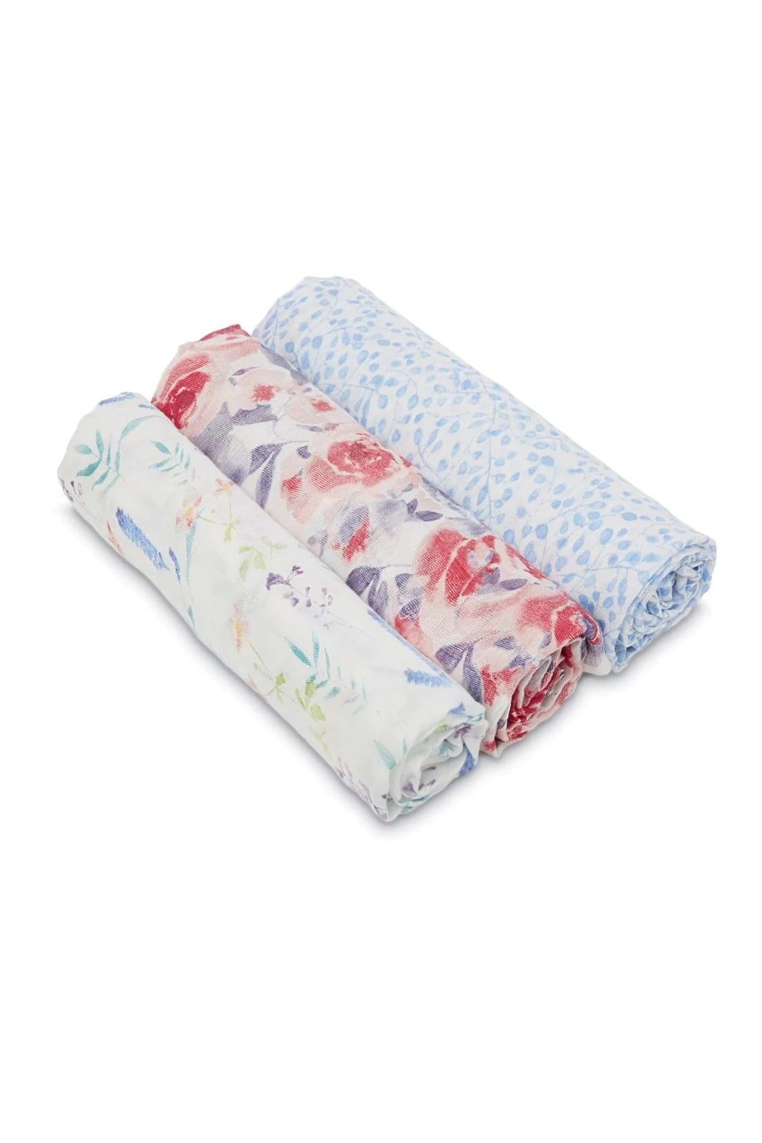 Buy Aden + Anais Silky Soft Swaddle 3Pack Watercolour Garden Online