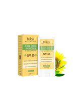 
                        
                          Load image into Gallery viewer, Babo Botanicals Super Shield Mineral Fragrance Free Sunscreen Sport Stick SPF50 1
                        
                      