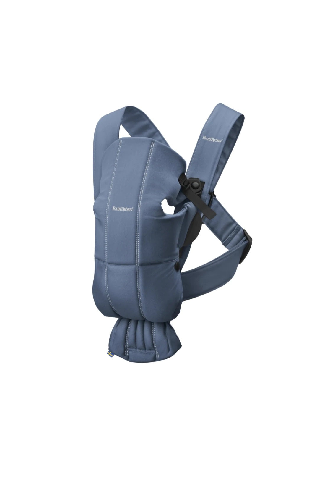 Buy BabyBjorn Baby Carrier Mini Vintage Indigo Cotton Online mothercare mothercare hong kong