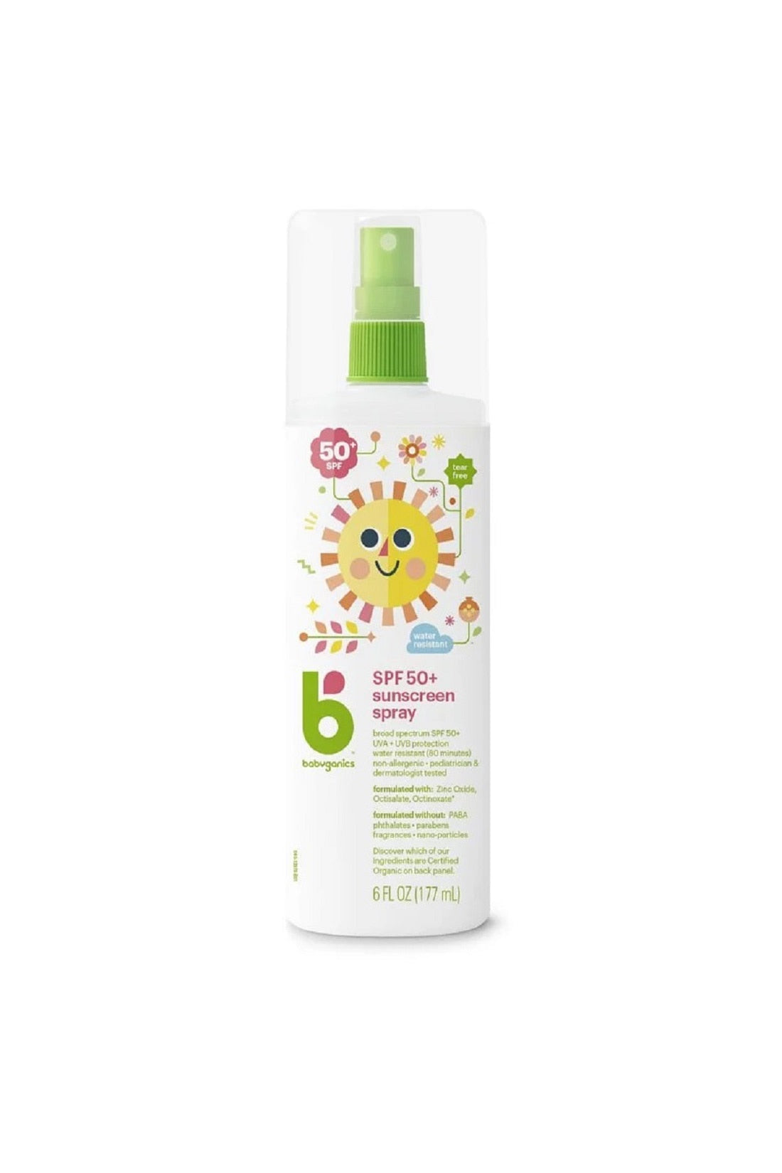 Babyganics baby sunscreen sales spray