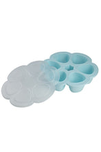 將圖片載入圖庫檢視器 Beaba Silicone Multiportions 6 X 90 Ml Blue 2