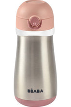 Load image into Gallery viewer, Beaba Stainless Steel Bottle 350 Ml Old Pink 1