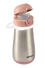 Load image into Gallery viewer, Beaba Stainless Steel Bottle 350 Ml Old Pink 2