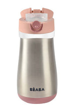 Load image into Gallery viewer, Beaba Stainless Steel Bottle 350 Ml Old Pink 3