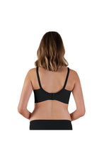 
                        
                          Load image into Gallery viewer, Bravado Designs Body Silk Seamless Nursing Bra  Sustainable  Black  9
                        
                      