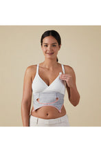 將圖片載入圖庫檢視器 Bravado Designs Clip And Pump HandsFree Nursing Bra Accessory  Sustainable  Dove Heather With Dusted Peony  4