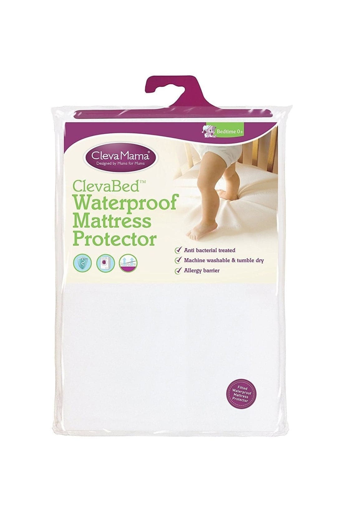 Buy Clevamama ClevaBed Mattress Protector Cot Bed 70x140cm Online