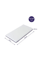 
                        
                          Load image into Gallery viewer, Clevamama Cool Gel Baby Cot Bed Mattress 2
                        
                      