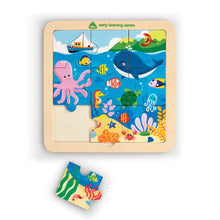 
                        
                          Load image into Gallery viewer, Early Learning Centre Wooden Under the Sea Puzzle
                        
                      