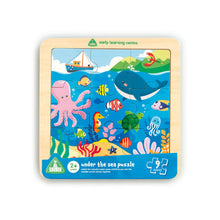 
                        
                          Load image into Gallery viewer, Early Learning Centre Wooden Under the Sea Puzzle
                        
                      