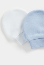 
                        
                          Load image into Gallery viewer, Mothercare My First Blue Hat and Mitts - 2 Pack
                        
                      