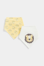 
                        
                          Load image into Gallery viewer, Mothercare Lion Dribbler Bibs - 2 Pack
                        
                      